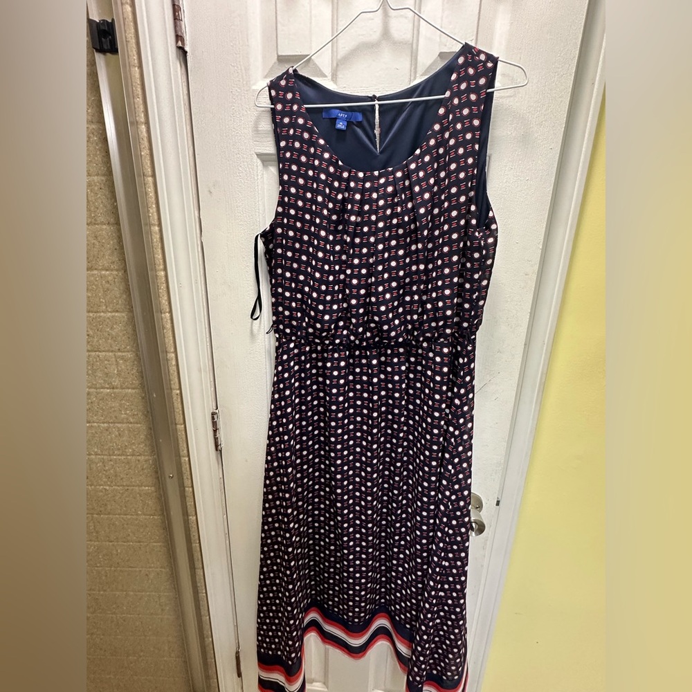 Apt. 9 Women’s Sleeveless Midi Dress Size XL